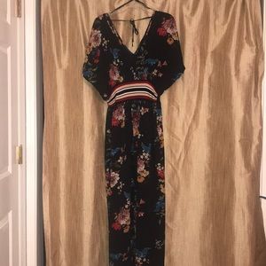 Avery floral maxi dress